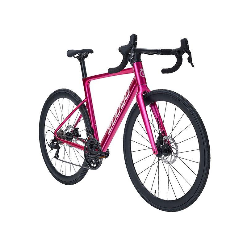 HYB-047 Rose Pink 700C Alloy Road Bike med 28C dæk